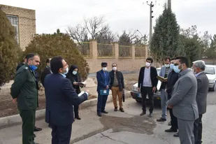 بازدید کلینیک صنعت یار بسیج از کارخانه سهیل بهپوش شاهرود