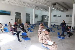 هلال احمر زنجان مسابقات خود امدادی و دگر امدادی نیروهای مسلح را برگزار کرد