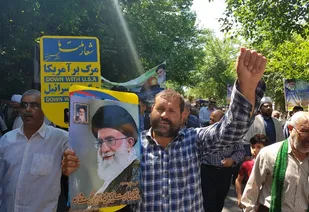شعارملت ما مرگ بر اسرائیل/گرگان به خروش آمد