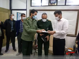 تجلیل از عوامل اجرایی طرح شهید سلیمانی در بخش زاینده رود