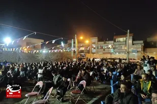 جشن بزرگ میلاد امام حسین(ع) در منطقه زیبا شهر برگزار شد