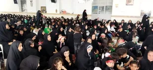 همایش   شیرخوارگان حسینی در فیروزکوه برگزار شد