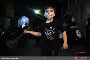 عزاداری ماه محرم در شب هفتم
