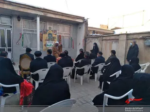 آیین تجلیل از مادران و همسران شهدا در محله&zwnj;ی سیدجمال الدین نظرآباد برگزار شد