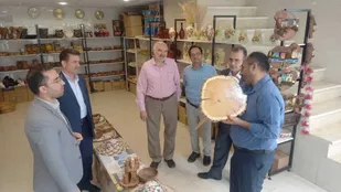 افتتاح فاز دوم فروشگاه صنایع&zwnj;دستی بایزید بسطامی در شهر نمونه گردشگری بسطام