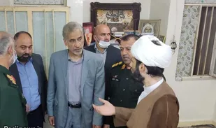 بازدید استاندار از مناطق سیلزده شوشتر