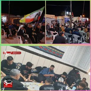 خدمات جهادی به مشایه زائران چغادک در موکب علمدار کربلا شهرستان هندیجان