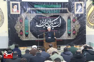 سوگواری ایام شهادت حضرت زهرا (س) در سپاه انصارالحسین(ع) همدان