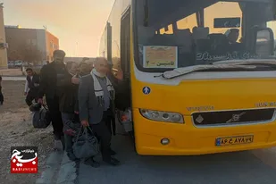 اعزام ۱۰۰ نفر از فامنین به کربلای ایران