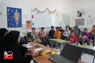 یک روز با نشاط در کنار دانش آموزان چهاردانگه ای