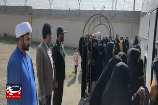 دانشجویان نیکشهری به اردوی راهیان نور جنوب اعزام شدند