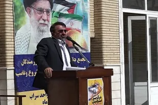 تجمع دانشجویان دانشگاه آزاد سراب در حمایت از فلسطین