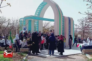 تجمع دانشجویان و دانش&zwnj;آموزان تویسرکانی در حمایت از کودکام مظلوم فلسطین و غزه