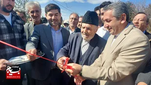 راه روستایی ویلکیج مرکزی به جنوبی افتتاح شد