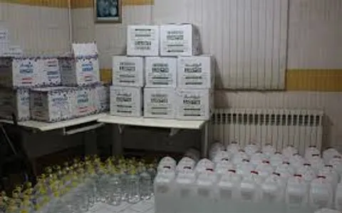 هزار لیتر مواد ضدعفونی دست و سطوح در فراهان توزیع شد