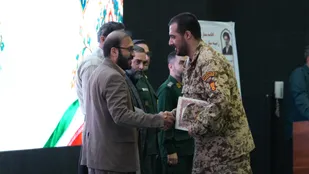 همایش منزلت نماز ویژه سربازان سپاه صاحب الامر(عج) استان قزوین