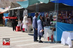 برپایی نمایشگاه اقتصاد مقاومتی در شهرستان زرقان