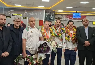 استقبال باشکوه از افتخارآفرینان بازی&zwnj;های پاراآسیایی ناگویا ۲۰۲۶ در فرودگاه شهید اشرفی