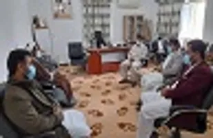 دیدار مسئول نمایندگی، ولی فقیه در سپاه سیب و سوران با مدیر آموزش و پرورش