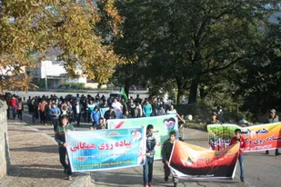 همایش پیاده روی خانوادگی در نوده خاندوز