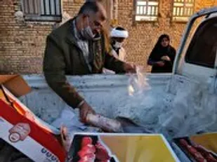 توزیع ۵۰۰ کیلوگرم گوشت بین نیازمندان هرات
