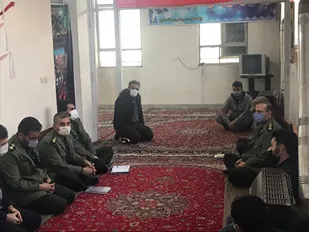 سرکشی فرمانده سپاه شاهرود از پایگاه های بسیج