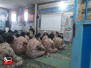 برگزاری مراسم هفته عقیدتی سیاسی و تجلیل از مربیان درسپاه خرمشهر