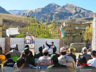 برگزاری یادواره شهدا آبروی کوچه افتخار محله در درگز