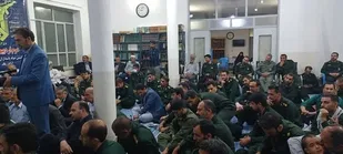 پاسداران و سبز پوشان میبد با آیت الله اعرافی مدیر حوزه&zwnj;های علمیه قم دیدار کردند