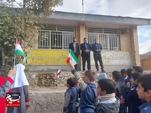 آیین نمادین زنگ ایثار و مقاومت نواخته شد