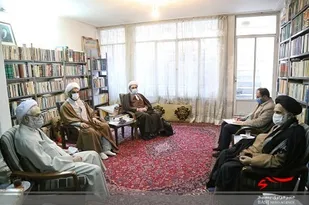 تجلیل مرکز بسیج اساتید و نخبگان حوزه علمیه قم از حجت الاسلام &laquo;جواد محدثی&raquo;