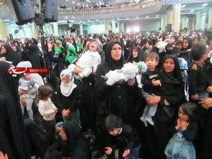 همایش شیرخوارگان حسینی در همدان برگزار شد+تصاویر