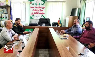 برگزاری نشست مشترک مسئولان ناحیه مقاومت امام محمد باقر (ع) آسارا و سازمان بسیج سازندگی سپاه البرز