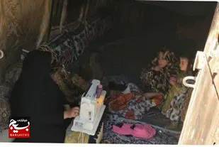 اهدا یک دستگاه چرخ خیاطی، به بانوی سرپرست خانوار در زاهدان