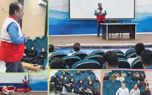 برگزاری دوره آمادگی ومهارت افزایی دربرابرمخاطرات در هندیجان