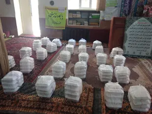 250 پرس غذای گرم بین نیازمندان توزیع شد
