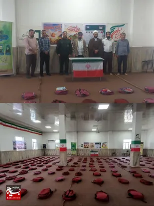 برگزاری رزمایش کمک های مومنانه برای دانش آموزان در شهرستان لالی
