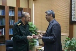 تقدیر سپاه نینوا از دانشگاه علوم پزشکی به خاطرخدمات پزشکی راهیان نور