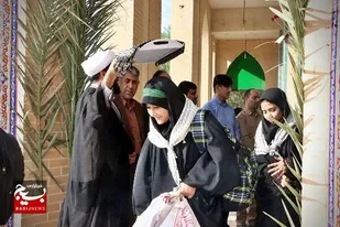 اعزام ۱۹۰ نفر دانش آموز دختر شهرستان دشتی به مناطق عملیاتی جنوب