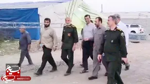 بازدید فرمانده سپاه قدس گیلان از روند آماده&zwnj;سازی غرفه&zwnj;های کنگره ۸۰۰۰ شهید استان گیلان