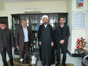 دیدار مسئول نمایندگی ولی فقیه در سپاه استان با رئیس شورای حل اختلاف دادگستری