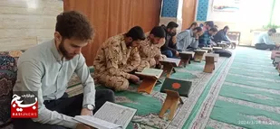 محفل انس با قرآن کریم در سپاه ناحیه رامسر