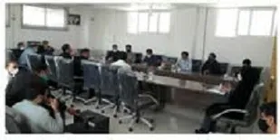 برپایی میز خدمت جهادی با حضور مسئولان بخش پیربکران