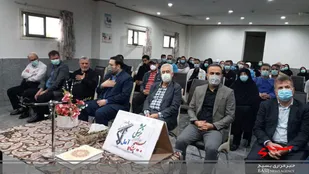 سالگرد شهدای مدافع سلامت آمل برگزار شد