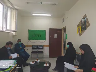 سرکشی مسئول رسانه و فضای مجازی سازمان بسیج دانش آموزی از حوزه کوثر شاهرود