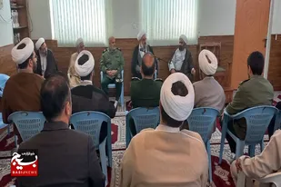 دیدار جمعی از پرسنل سپاه ناحیه ملایر با امام جمعه این شهر