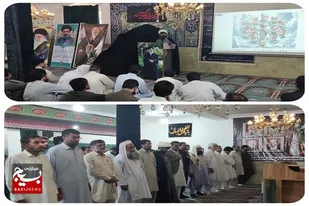 برگزاری مراسم شهدای اقتدار در شهرستان گلشن