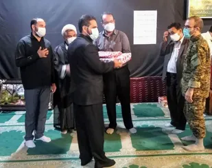 تکریم و معارفه فرمانده حوزه 2 ابوذر