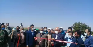 افتتاح ۱۵ پروژه آبیاری کم&zwnj;فشار در خارتوران بیارجمند