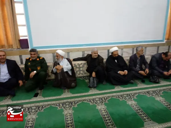 مراسم شهید حق بین